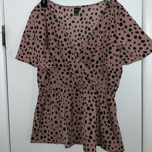 Shein Peplum Blouse